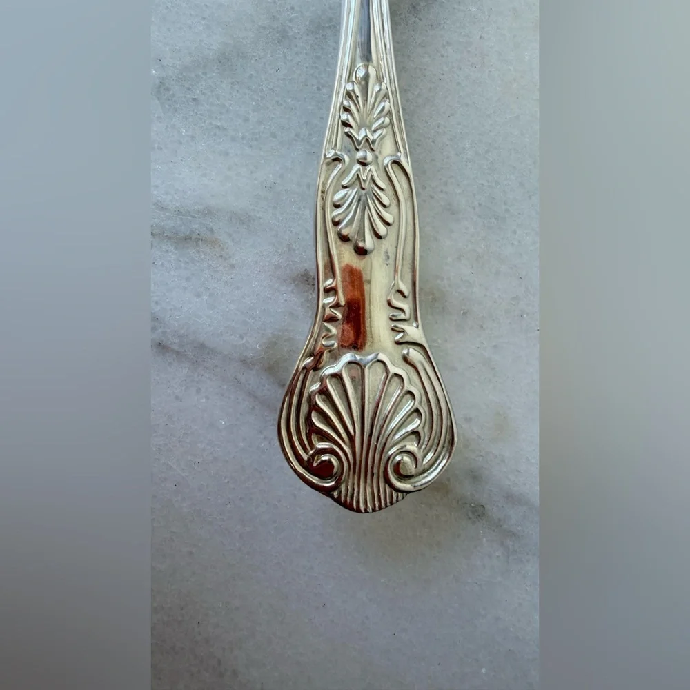 vintage silver-plated pie or cake server, frequently produced in Italy